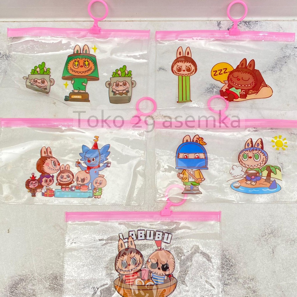

POUCH ZIPPER KECIL KARAKTER LABUBU KP-1698 ANTI TUMPAH KANTONG ESTETIK SERBA GUNA MULTIFUNGSI TRANSPARAN UNIK LUCU ANAK KADO GIFT SOUVENIR