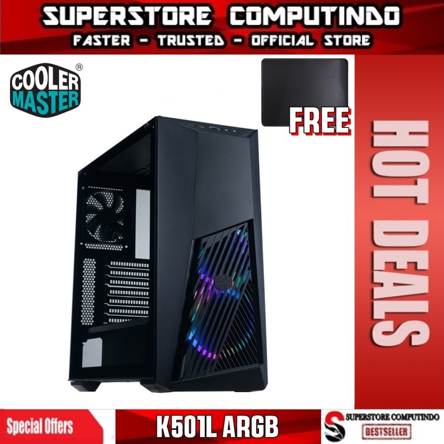 Casing Cooler Master MasterBox K501L ARGB
