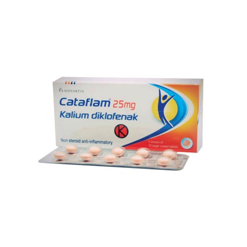 Cataflam 25 mg 10 tablet - Obat Sakit GIgi