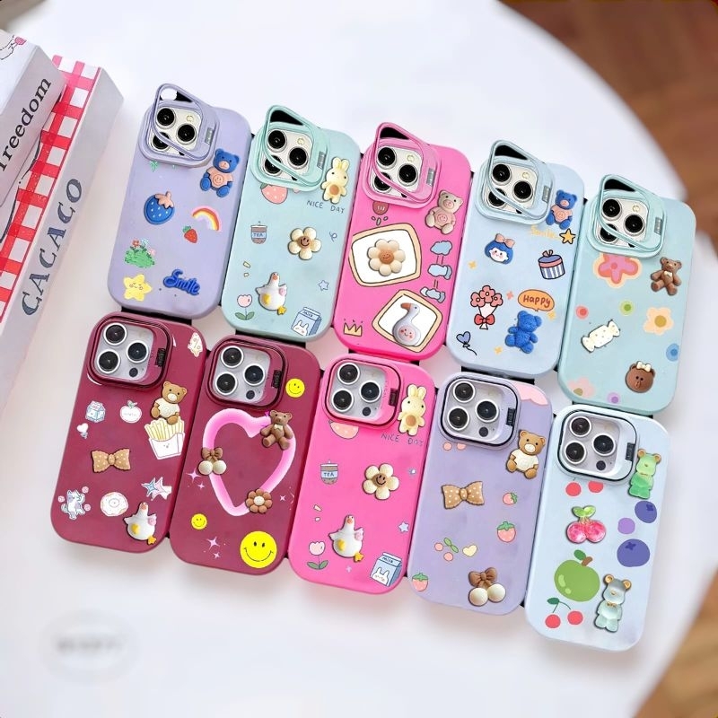 CASE 3D BONEKA SWEETY OPPO A39 A57 A83 A53 F5 C53