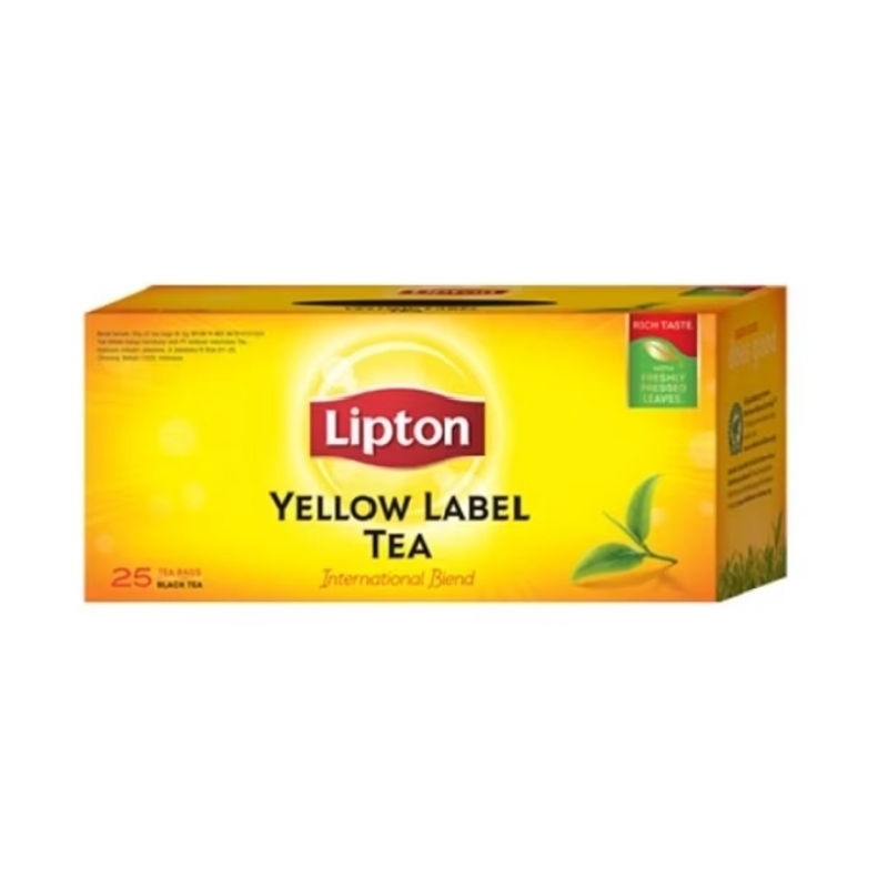 

AKEH Lipton Yellow Label Black Tea Isi 25 Tea Bags