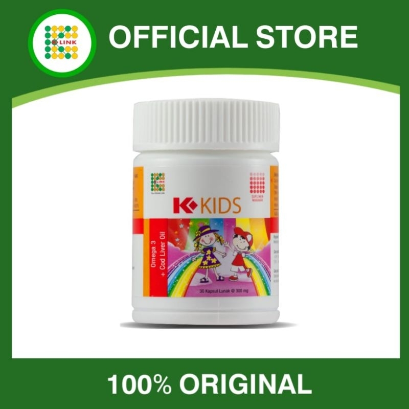 Minyak Ikan Omega 3 K Kids.K Kids K Link.K Kids Omega 3 K Link.k kids omega 3 minyak ikan original.O