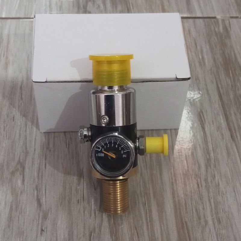 Regulator Paintball Knockdown M18, Regulator Knockdown CNC Terbaik, Regulator Knockdown Import