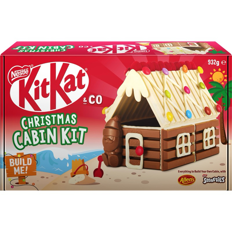 

KitKat Christmas Cabin Kit 932g