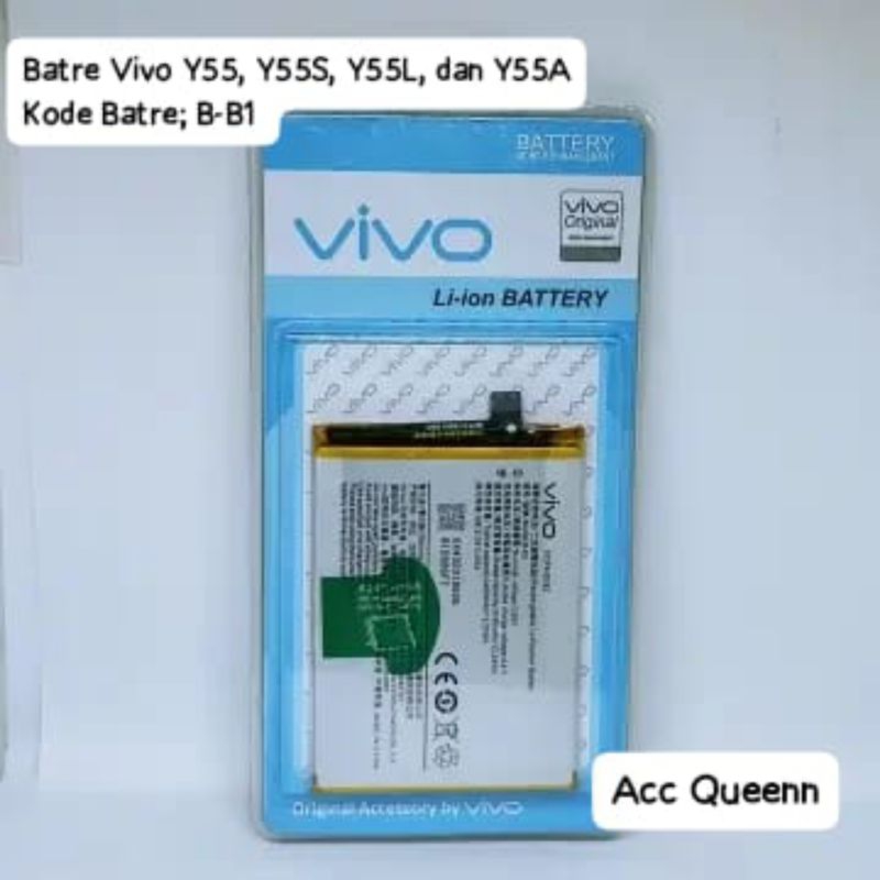 Original Batre Vivo Y55, Y55s Y55L Y55A Kode batre B-B1
