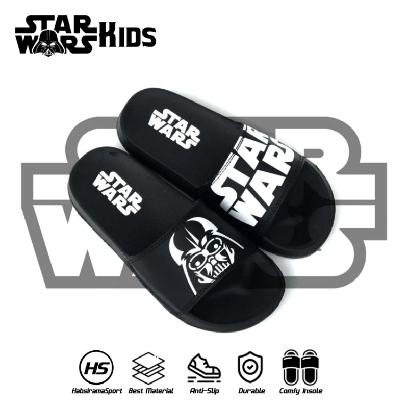 Sandal Selop Anak Star Wars Outsole Phylon Ringan Empuk Kekinian