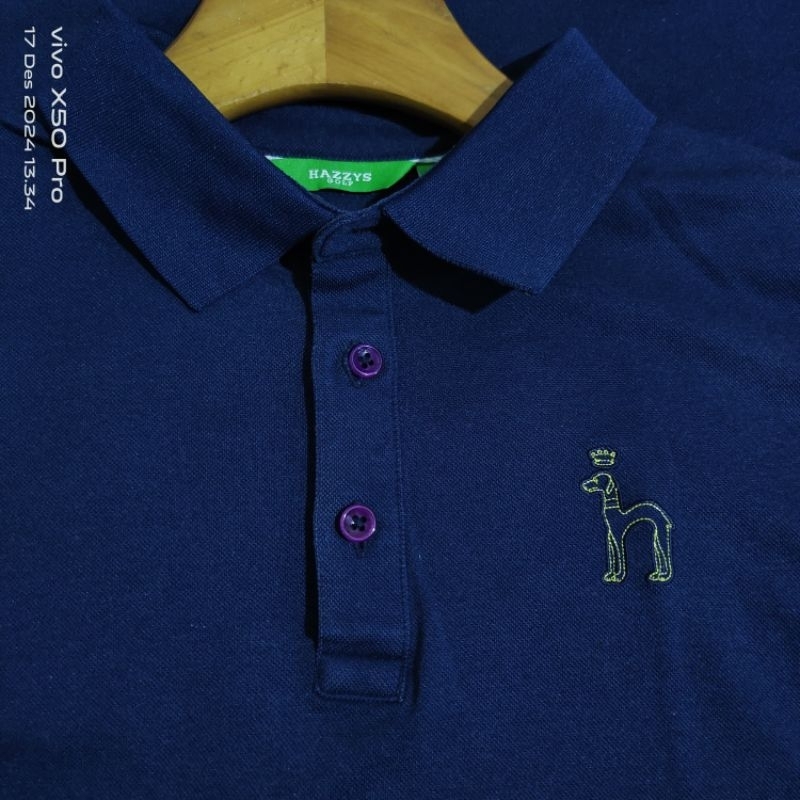 kaos polo Hazzys