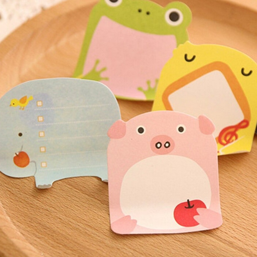 

Sticky Notes Motif Binatang Tempelan Kertas Catatan Memo Note Karakter Animal Lucu Unik