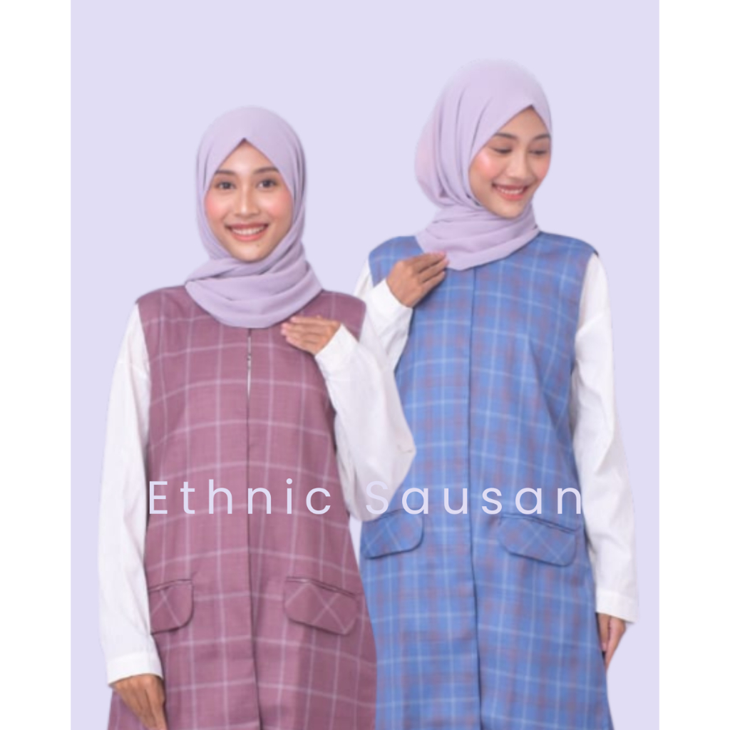 Outer Kerja Oneset | Setelan Kerja | Baju Kerja Wanita | Baju Wanita Karir | Oneset outer GUPI by Bu