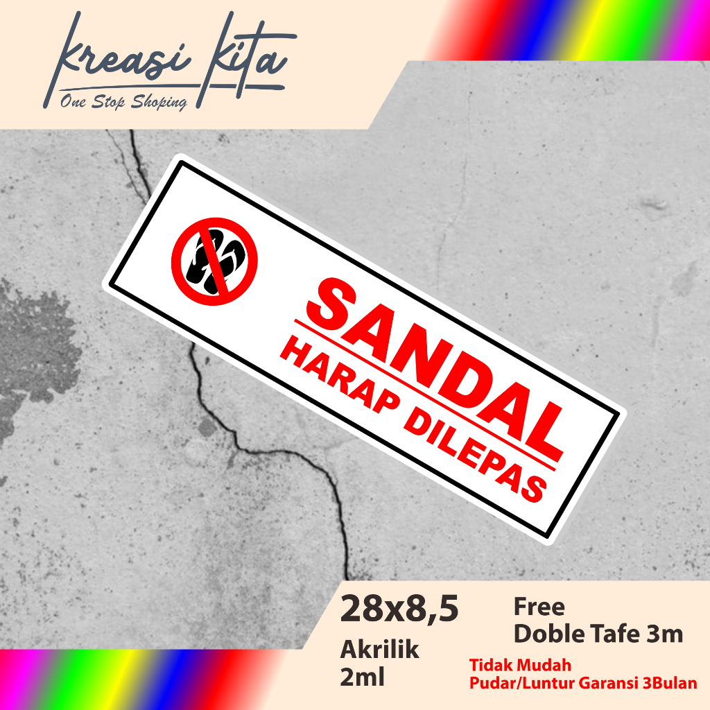 

AKRILIK ALAS KAKI TIPE 3 SANDAL HARAP DILEPAS ACRILYC CUSTOM