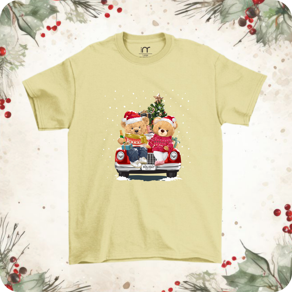 Kaos Natal Bear Premium