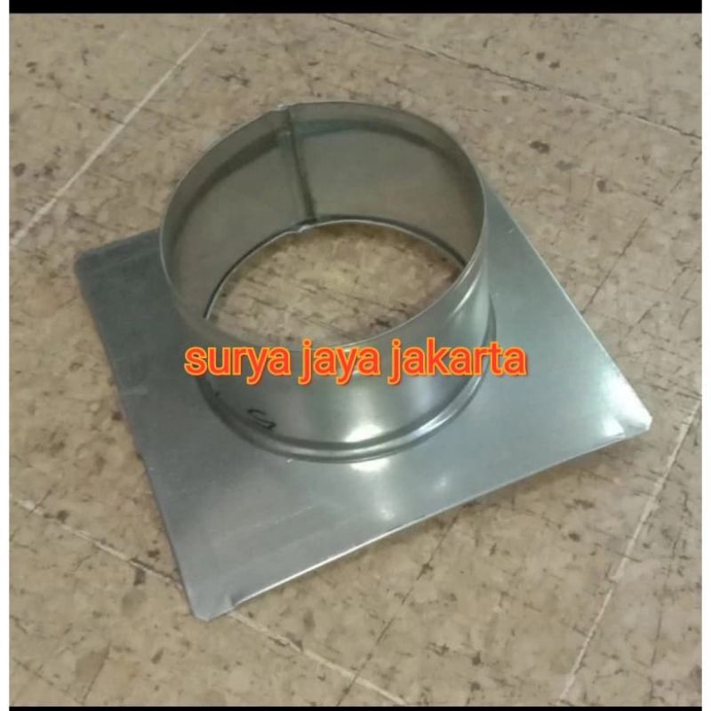 Sock duckting 4inch / Sock lempengan flexible cerobong 4inch / Konektor pembuangan 4inch