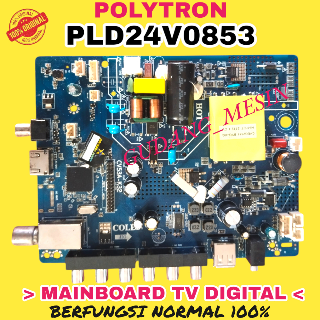 MAINBOARD TV DIGITAL POLYTRON PLD24V0853/MAINBOARD TV DIGITAL POLYTRON PLD24V0853/MAINBOARD TV DIGIT