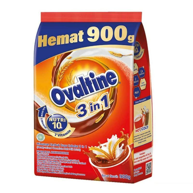 

Ovaltine Susu Bubuk Cokelat 3 In 1 900 g