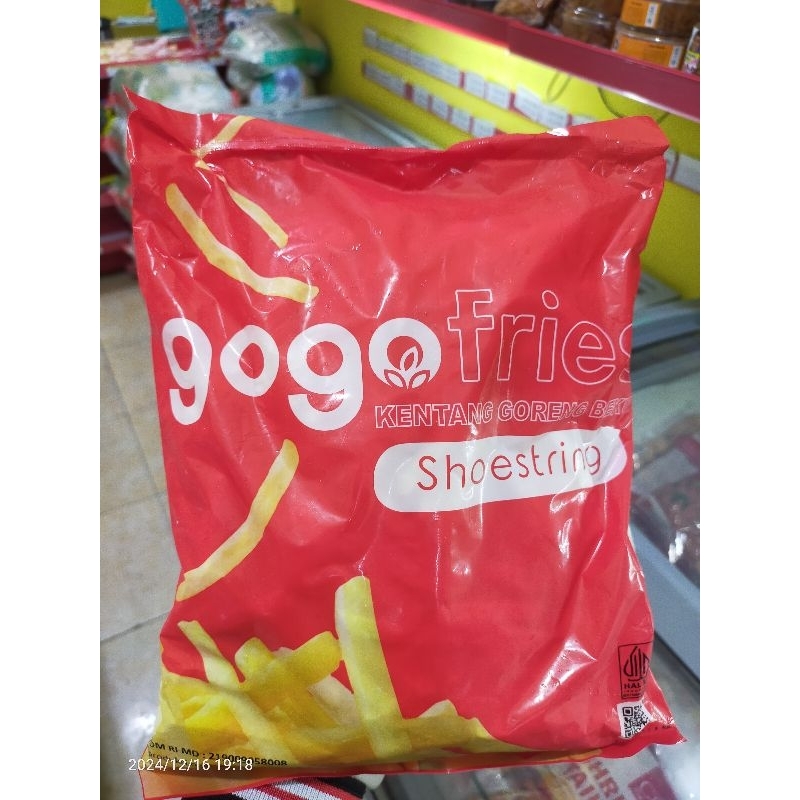 

Kentang Shoestring Gogo 1kg