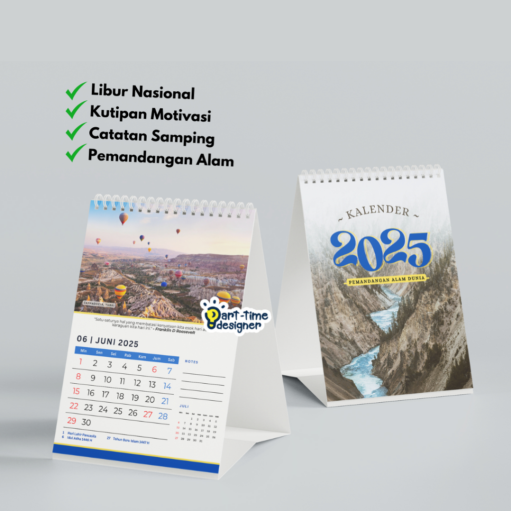 

Kalender 2025 Ekonomis Murah Pemandangan Alam
