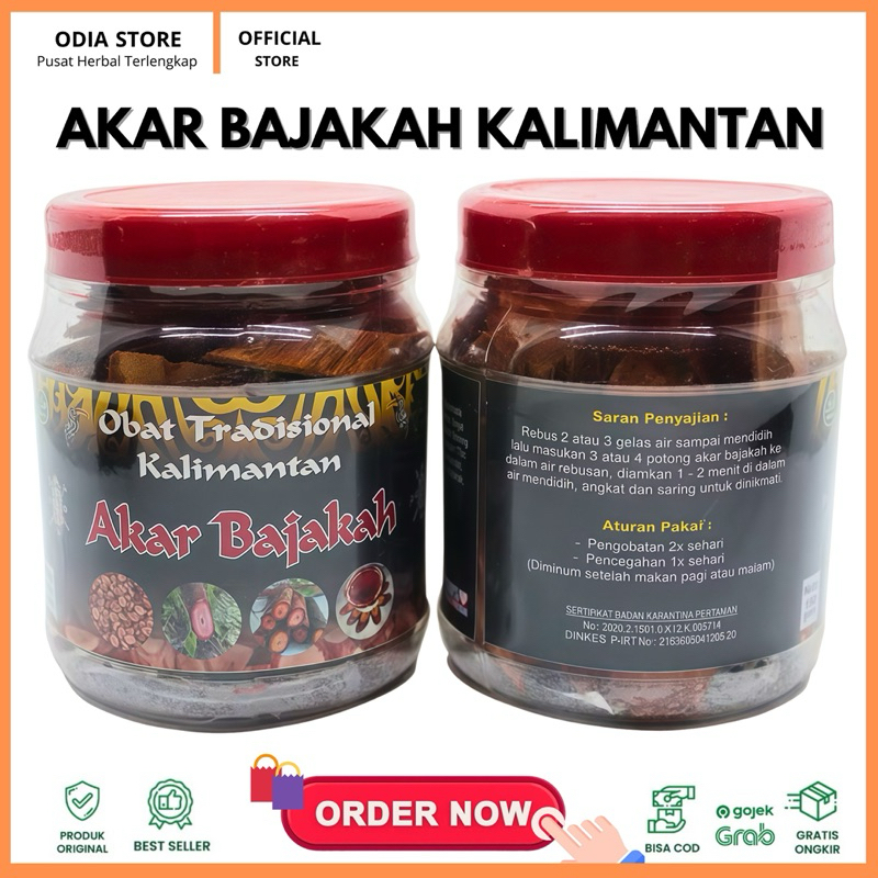 

Obat Tradisional Kalimantan AKAR BAJAKAH Asli 150 gr