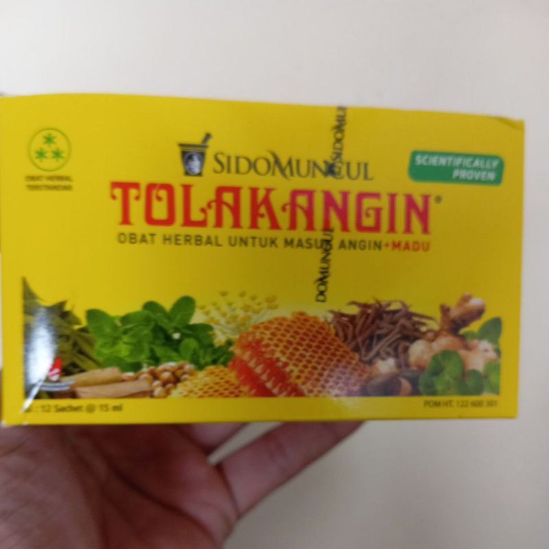 

Tolak angin obat herbal untuk masuk angin 5 box ( 1 box isi 12)