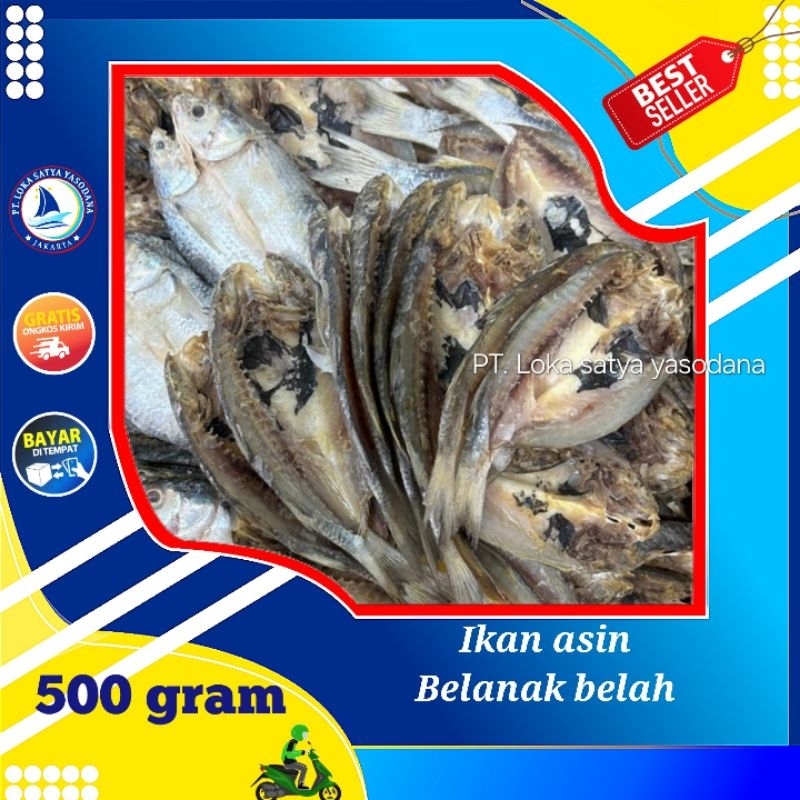 

ikan asin belanak belah khas bangka 500gram