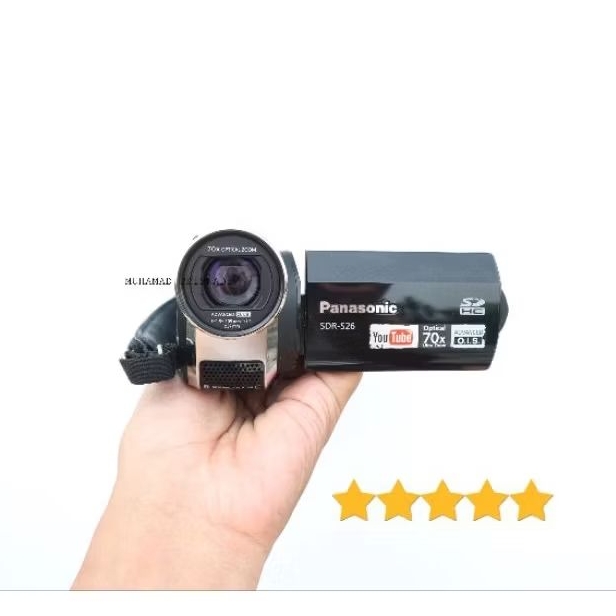 Handycam Panasonic SDR S26 HD 70x Opticazoom Hitam Murah
