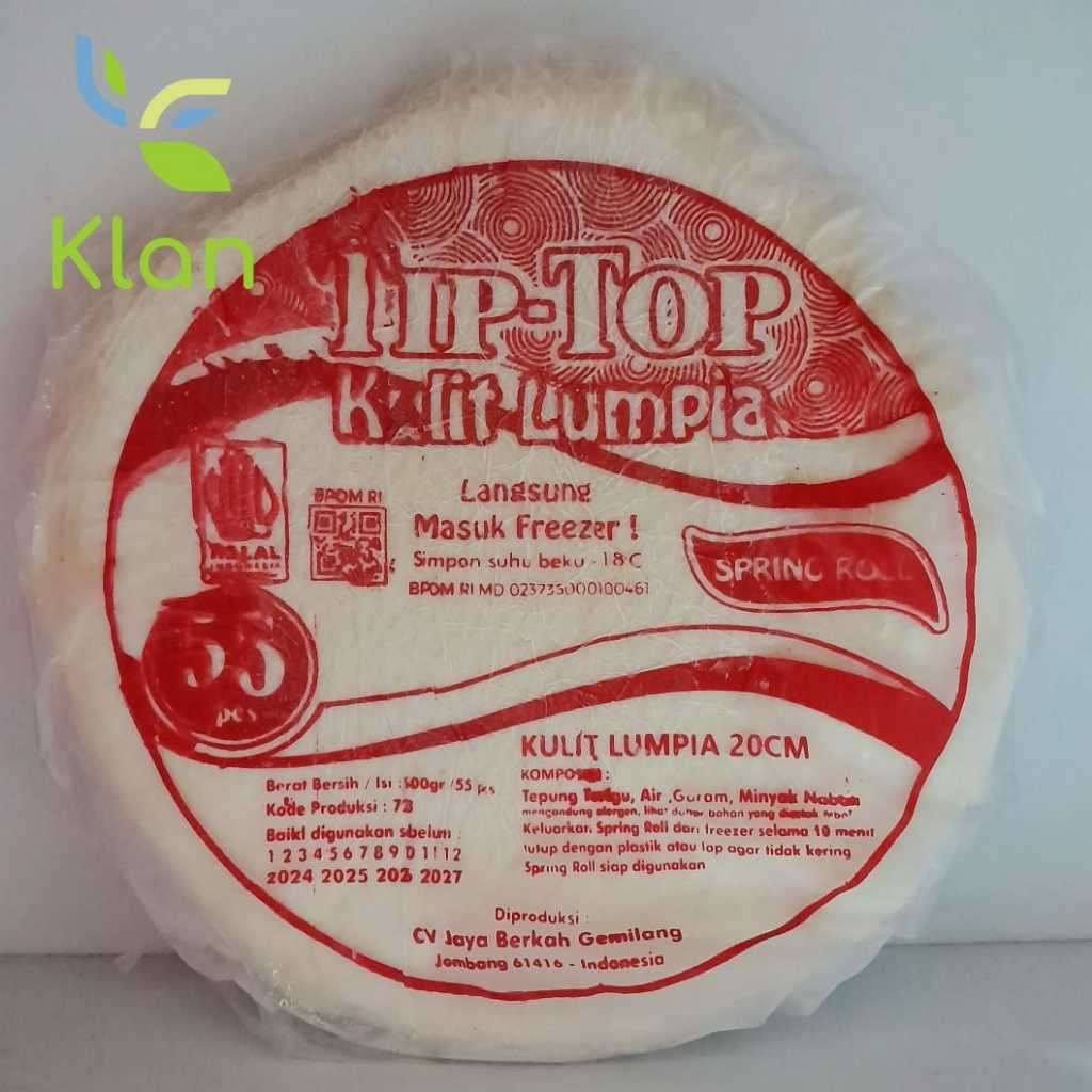 

TIP TOP KULIT LUMPIA / PISCOK ISI 50 LEMBAR