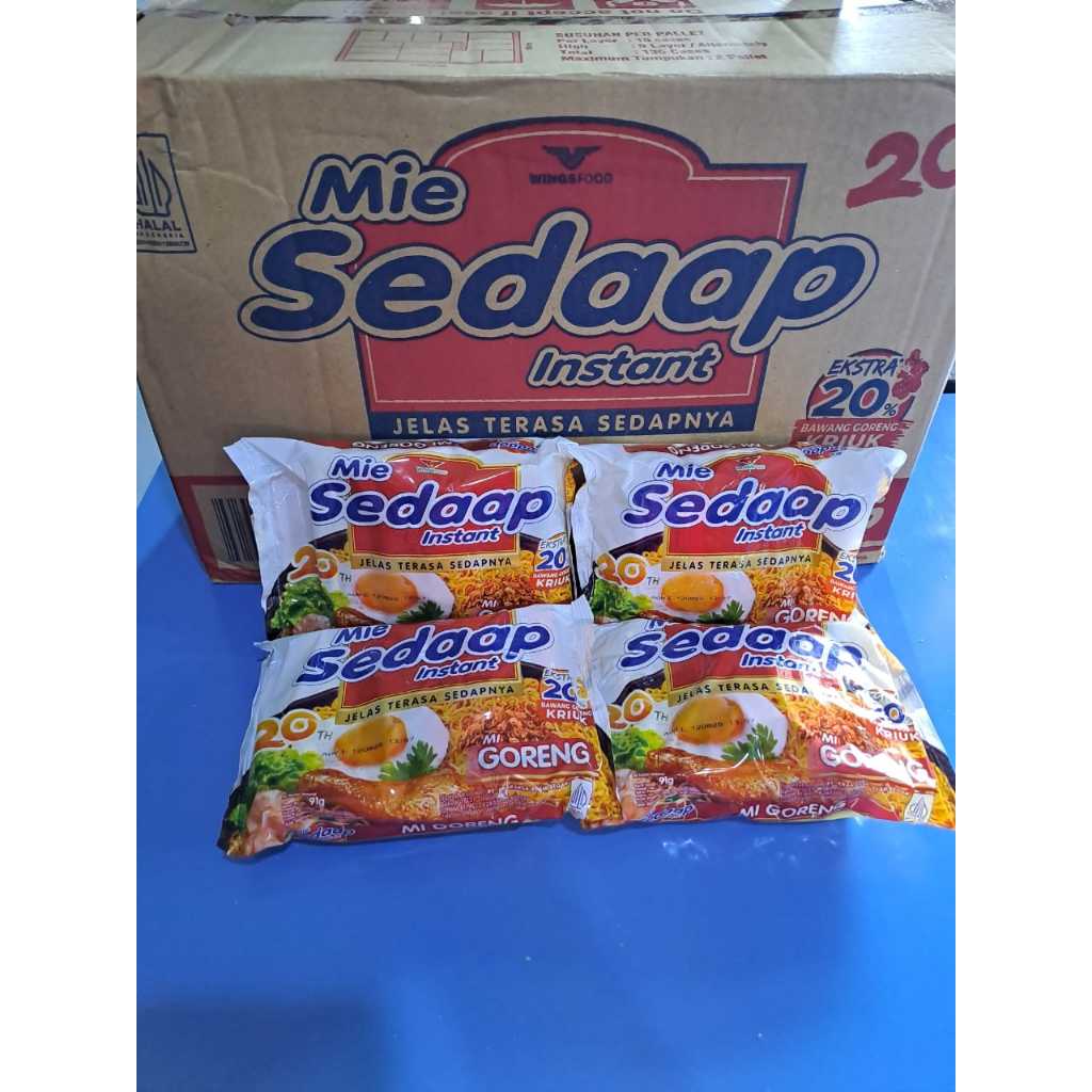 

Mie Sedaap Instan Goreng Kriuk