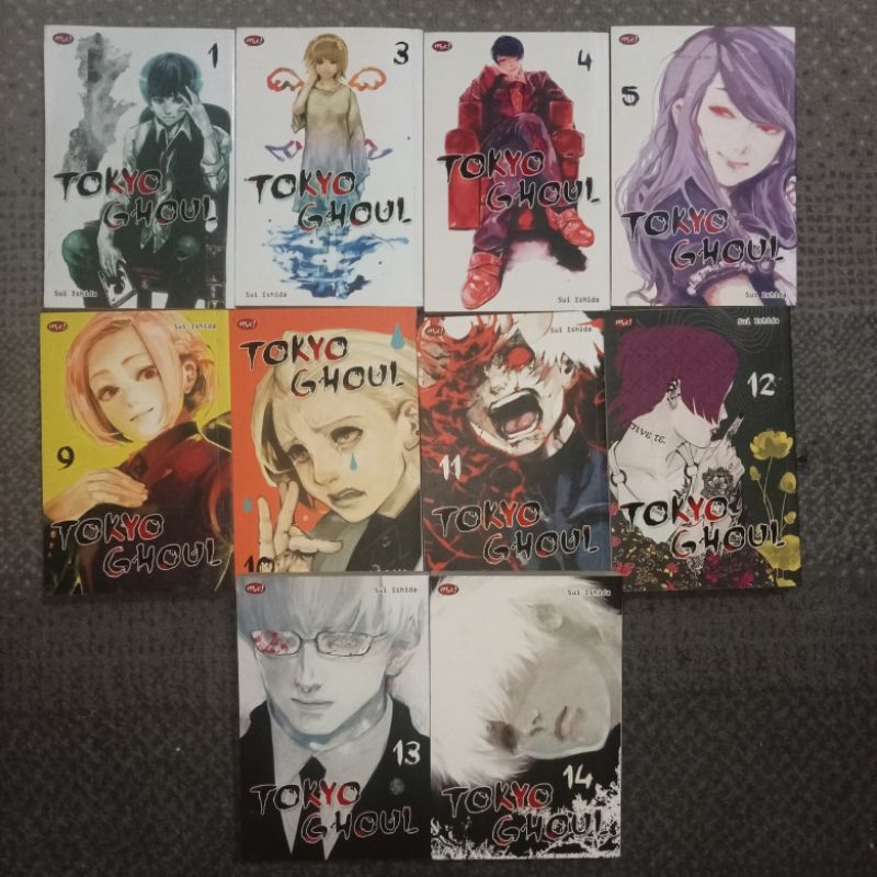 

Komik / Manga Tokyo Ghoul kolpri unsealed (baca deskripsi)