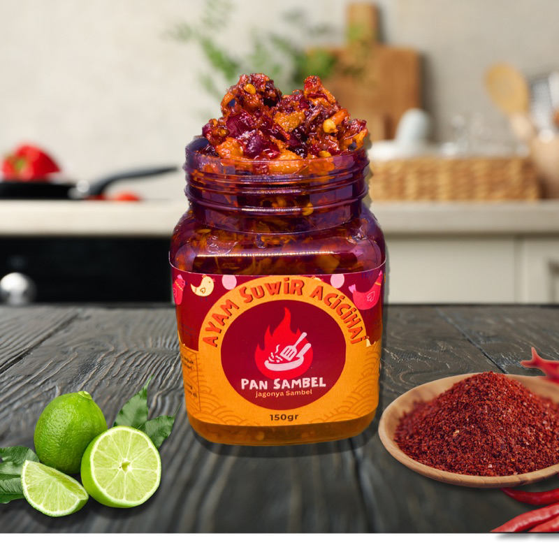 

Samval Ayam Suwir Acicihai by Pan Sambel 150gr