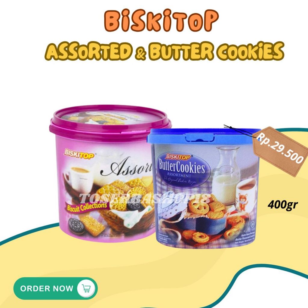 

Biskuit Ember / Biskitop Butter cookies 400Gr