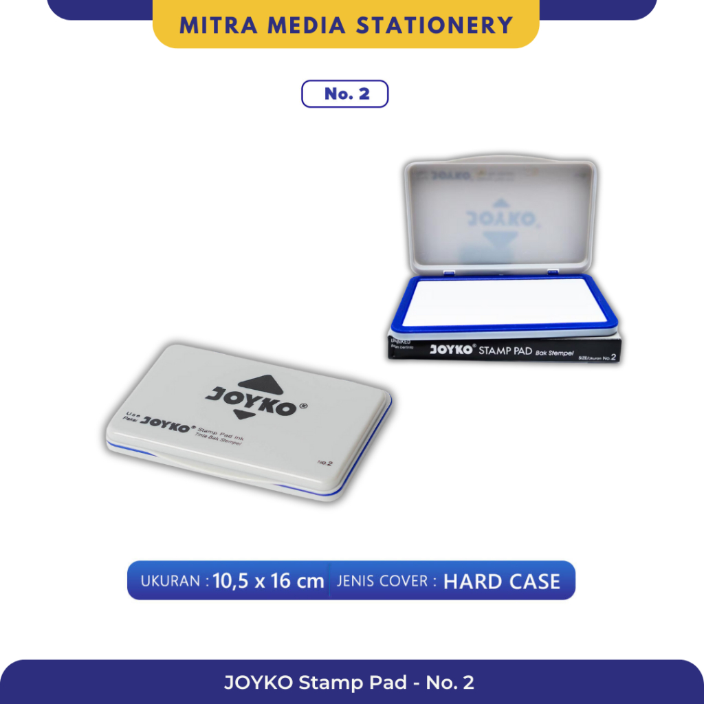 

JOYKO Stamp Pad Bak Stempel / untuk Cap - No. 2