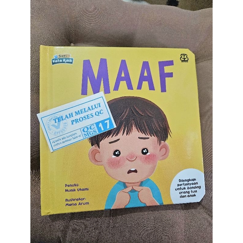 

Prelove Buku Anak MIzan "Maaf