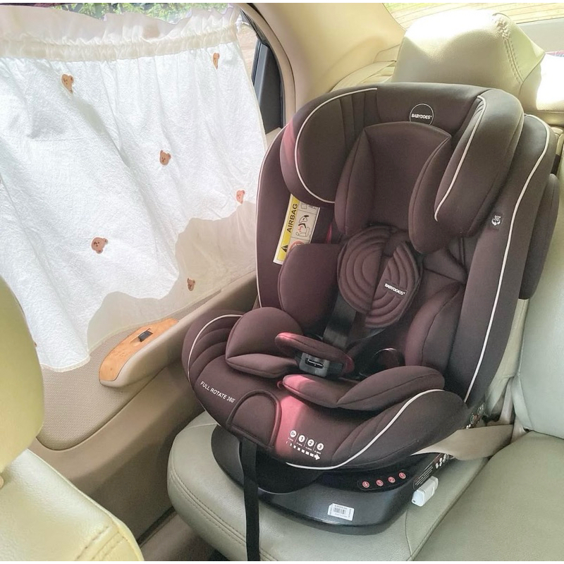 Preloved Car Seat Babydoes 360 Full Rotate