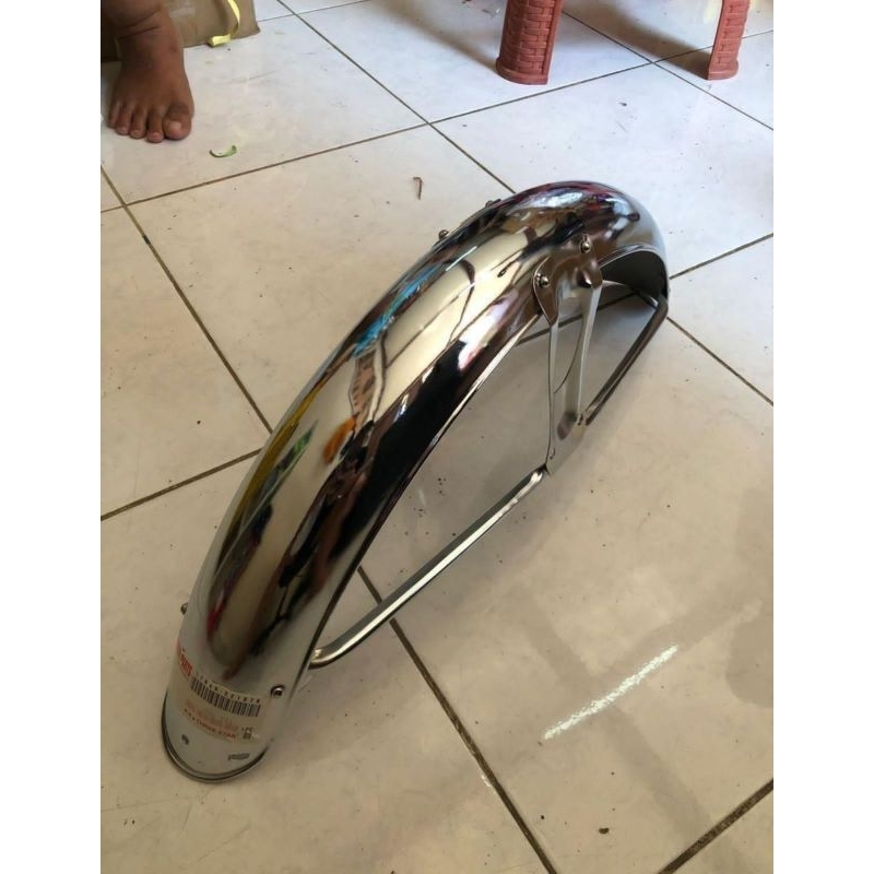 slebor depan speckbor cb100 Astra s90 besi crom