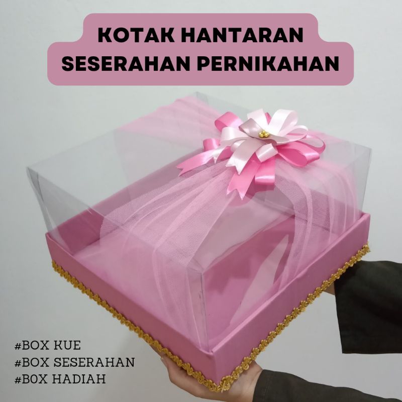 

KOTAK HANTARAN BOX HANTARAN SESERAHAN PERNIKAHAN / KOTAK KADO