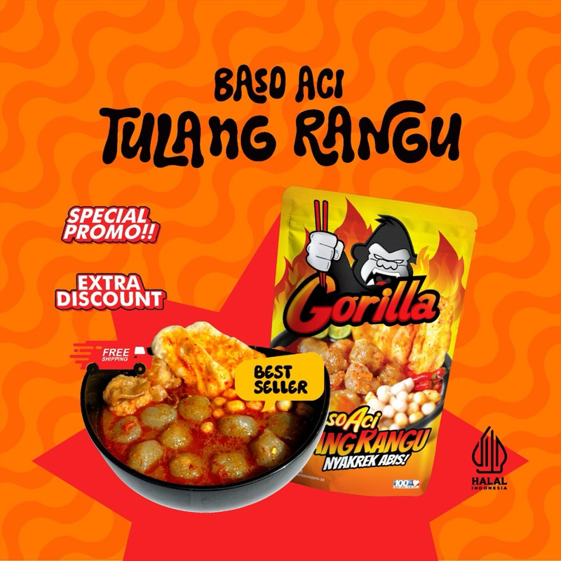 

Baso Aci Tulang Rangu Gorilla