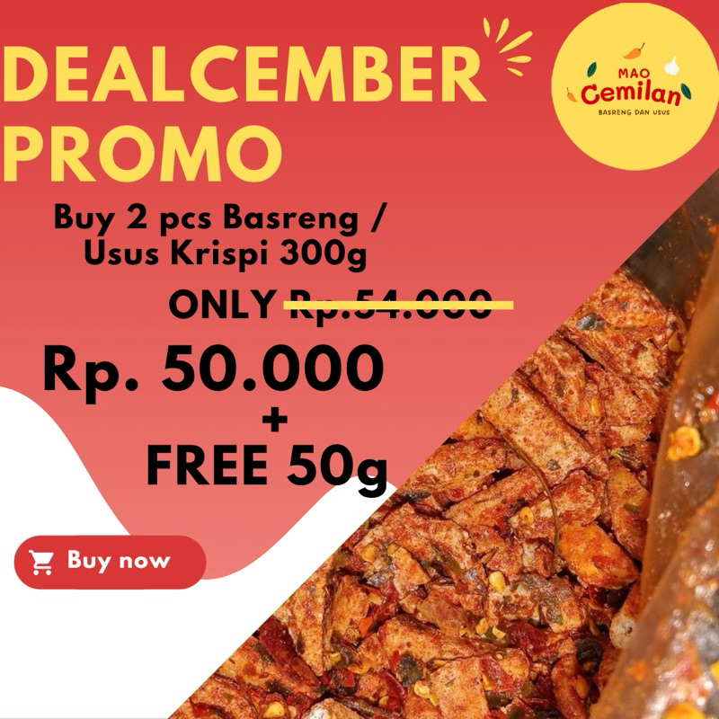 

BASRENG DAN USUS CRISPY MURAH MERIAH