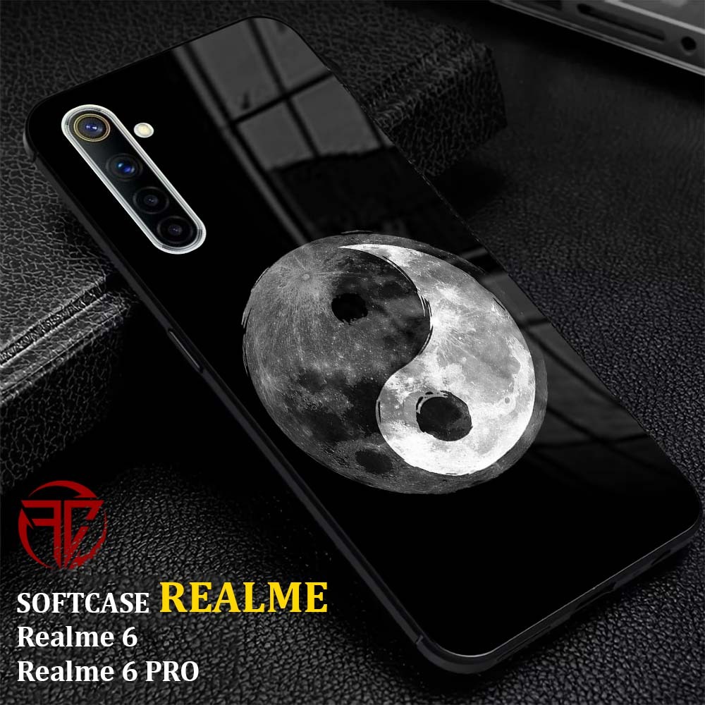 [AM60] Softcase Kilau Realme 6 | 6 PRO  Case Glossy Kesing Silikon Kaca Mika Pelindung Kamera Cover 