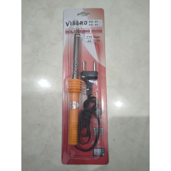 Solder Listrik Gagang Plastik 40W 40 WATT YOSINOGAWA