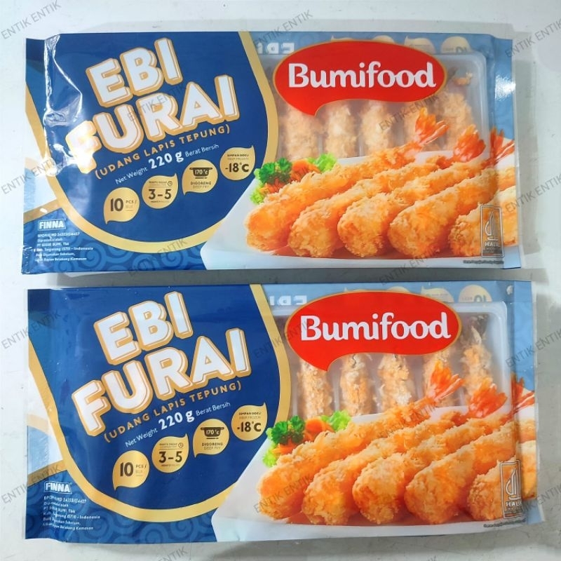 

Bumifood Ebi Furai | Udang Lapis Tepung | Tempura Udang 220gr BUMI FOOD