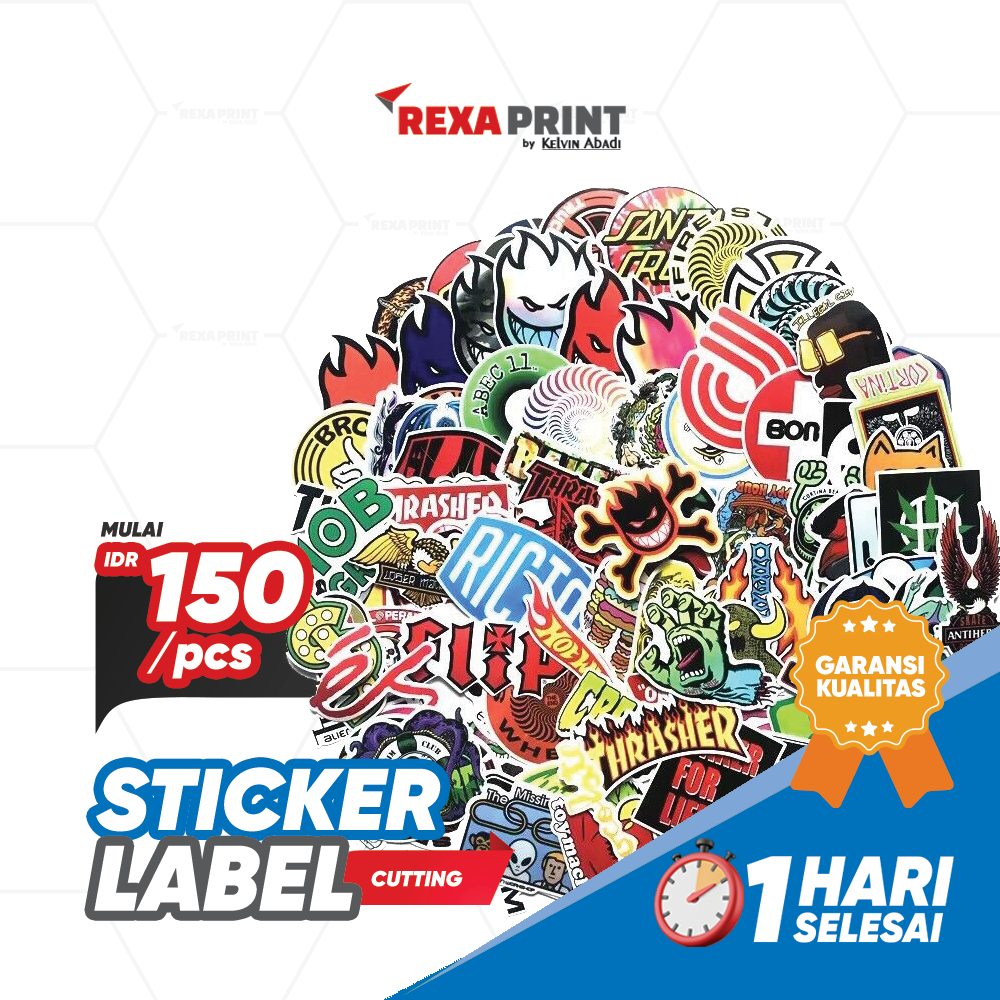 

PROMO!! Stiker Label plus Cutting