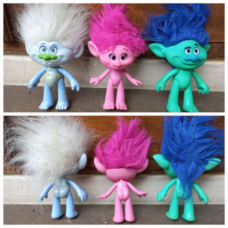 Mainan Figure set Trolls Original Hasbro