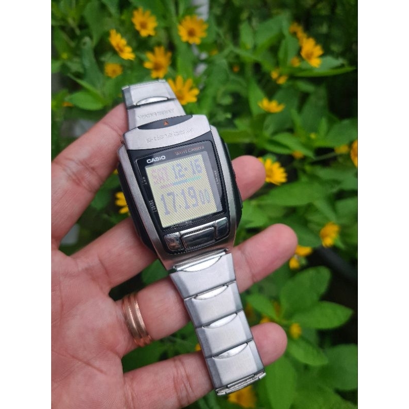 jam tangan Casio WQV-10 Wrist camera japan vintage rare item