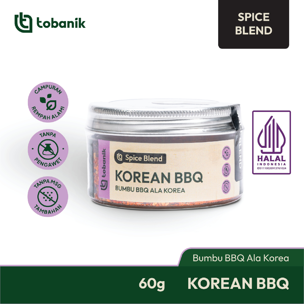 

Tobanik Korean Bbq Spice Blend Bumbu Steak ala Korea 60 gram