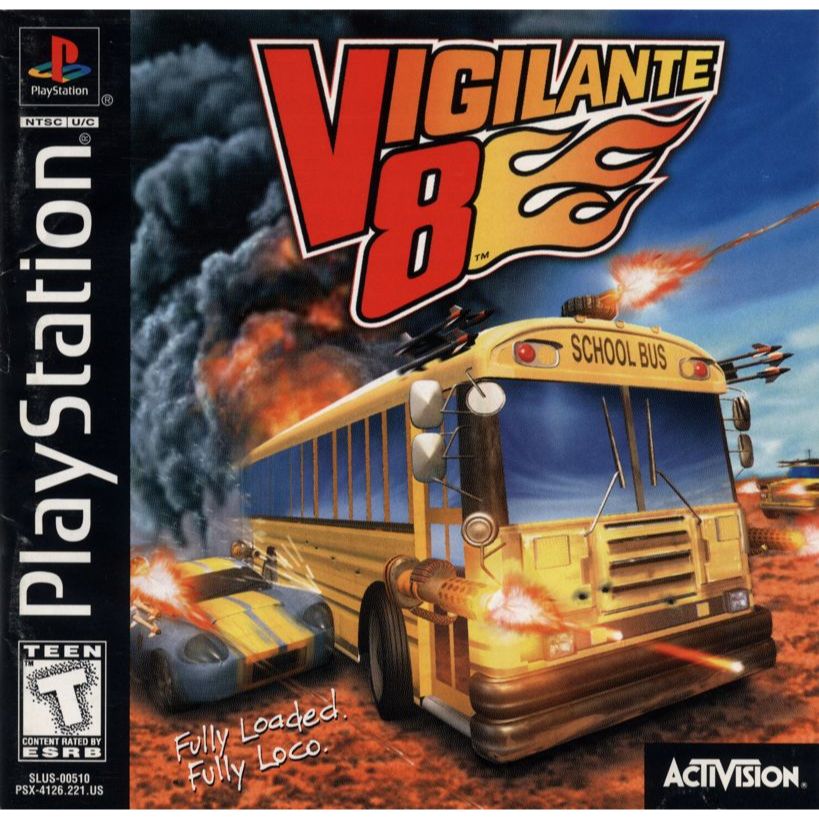 KASET PS1 VIGILANTE 8