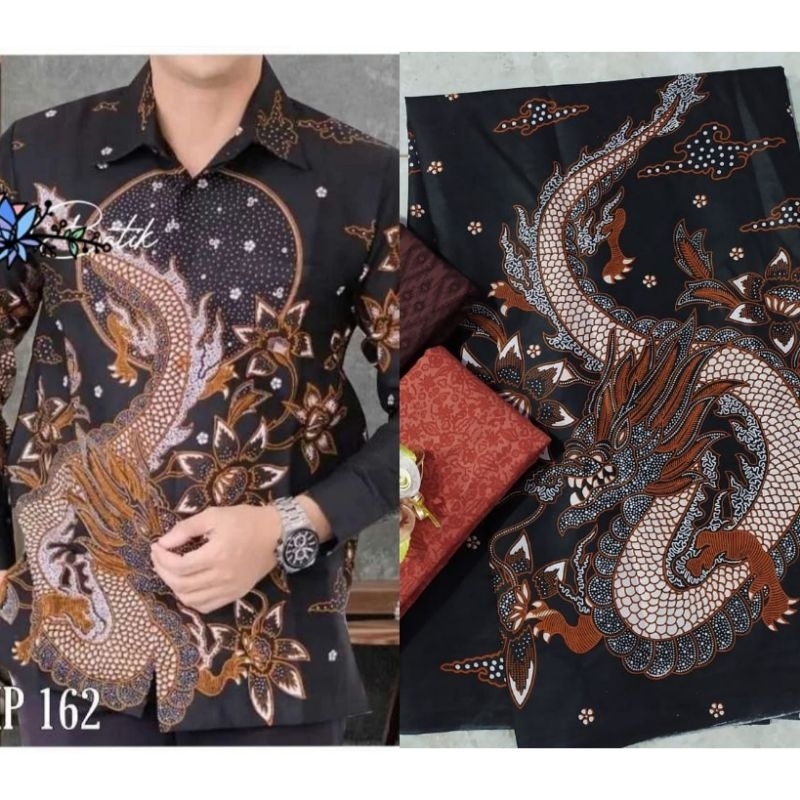 Kain Batik Pekalongan Motif Naga Bonar Kain Batik Katun Premium