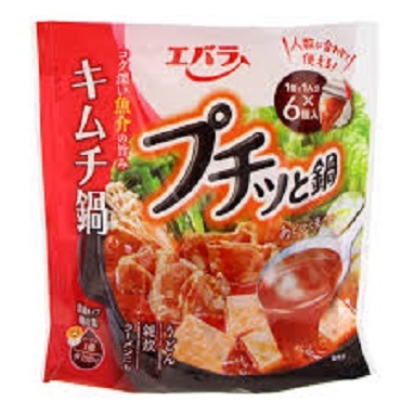 

EBARA Puchitto Kimchee Nabe Bumbu Instant Kimchi Soup 138gr