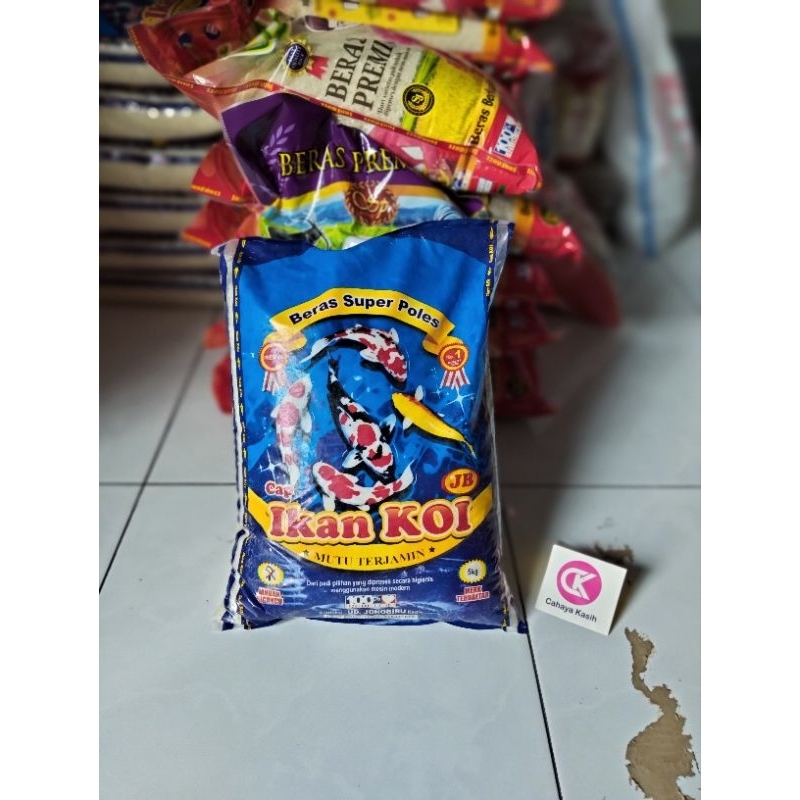 

Beras Koi Biru 5kg, Beras Super Poles, Beras Premium