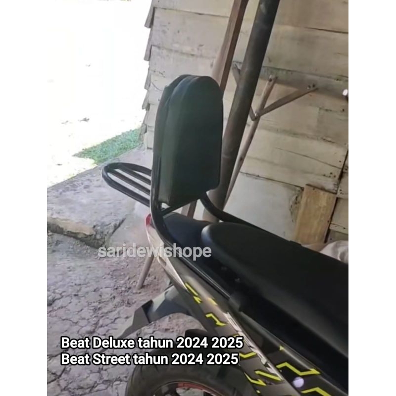 Sandaran Jok Balakang Motor Beat Deluxe Street 2024 2025