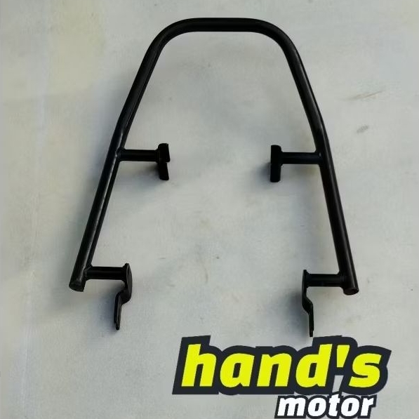 Besi behel bagasi belakang pegangan Jok honda supra fit old PNP Supra X Wave 100 2003 Original Copot