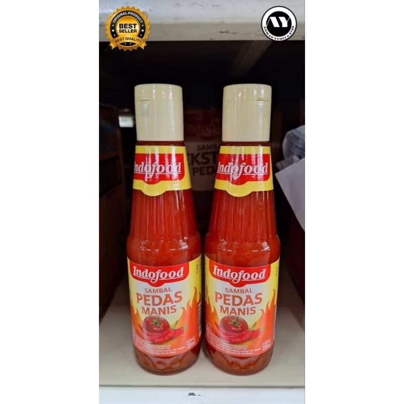 

saus indofood 335ml kemasan botol